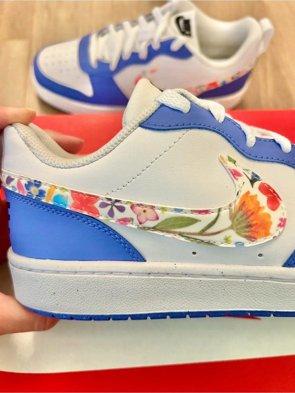 Nike Court Borough Lows Floral